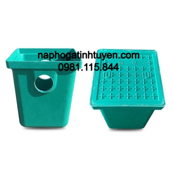 Hố luồn dây nhựa