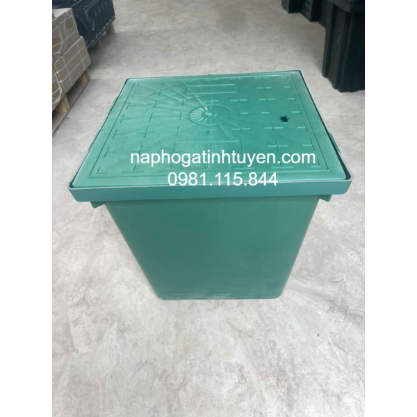 Hố luồn dây nhựa