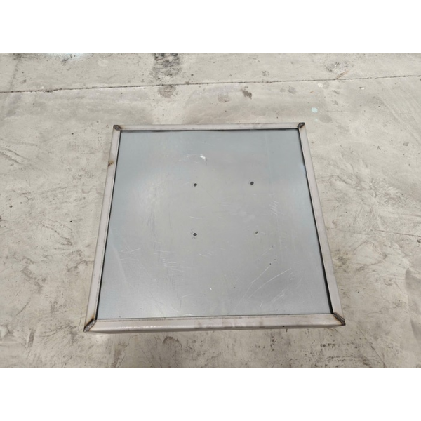 Nắp hố ga vuông inox âm sàn