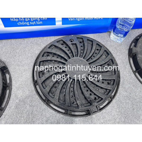 Nắp hố ga tròn thu nước xoắn ốc