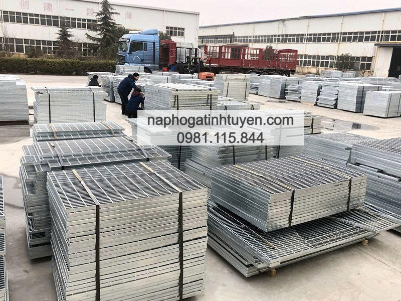 Xưởng sản xuất tấm sàn grating mạ kẽm nhúng nóng tại TP HCM