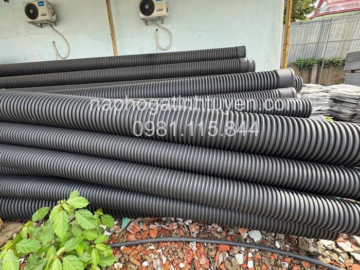 Ống gân xoắn HDPE