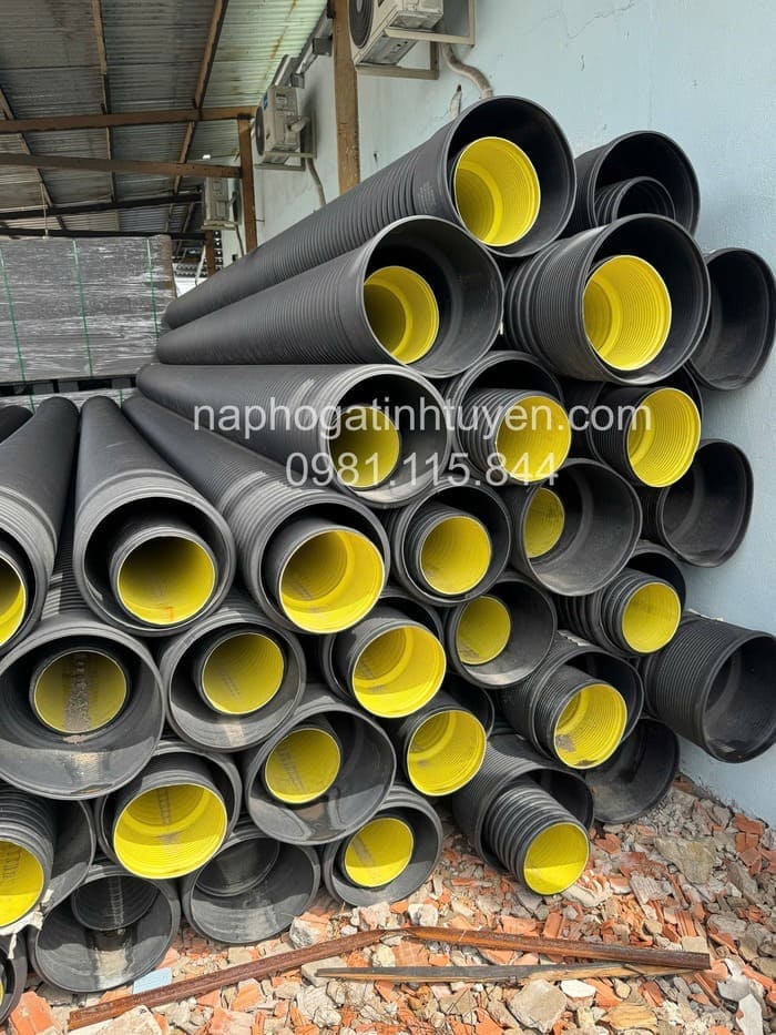 Ống gân xoắn HDPE